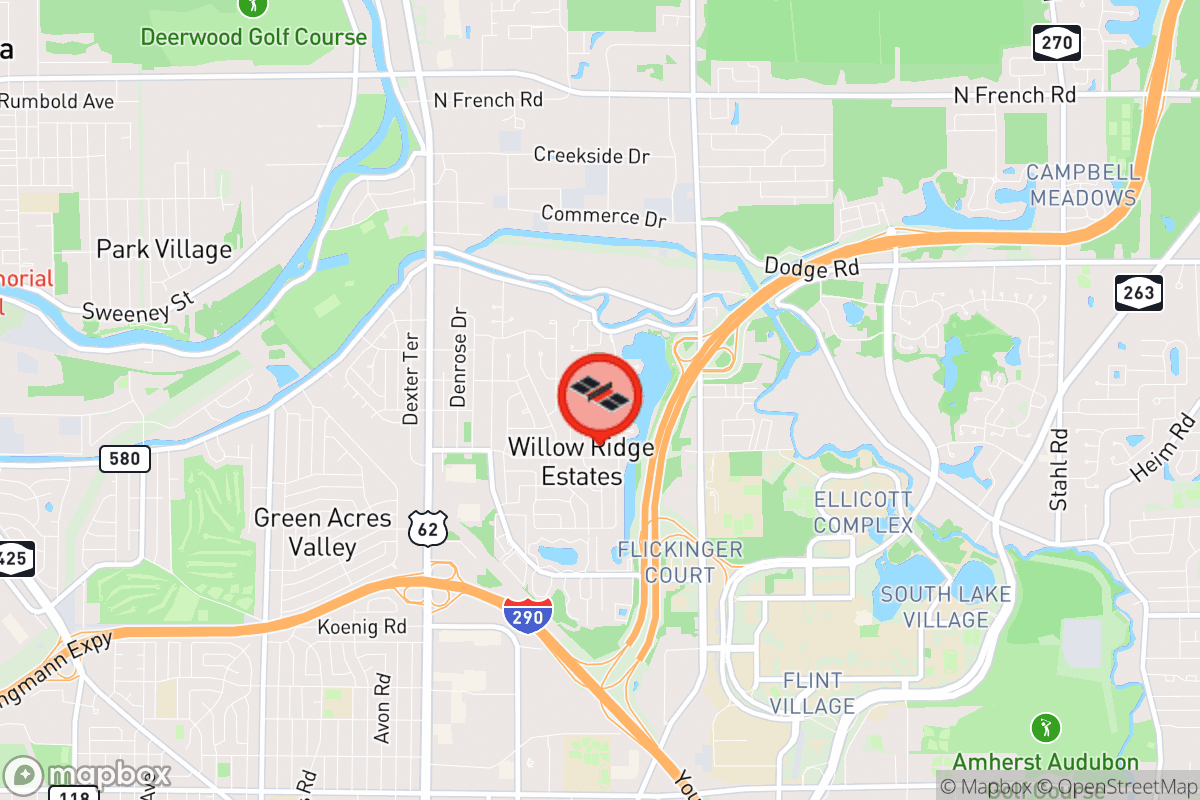 Static map screenshot of the place