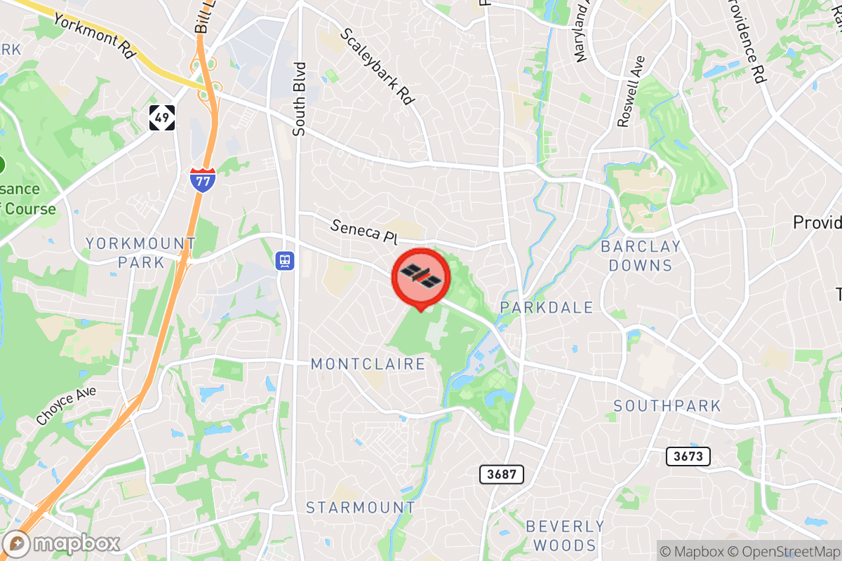 Static map screenshot of the place