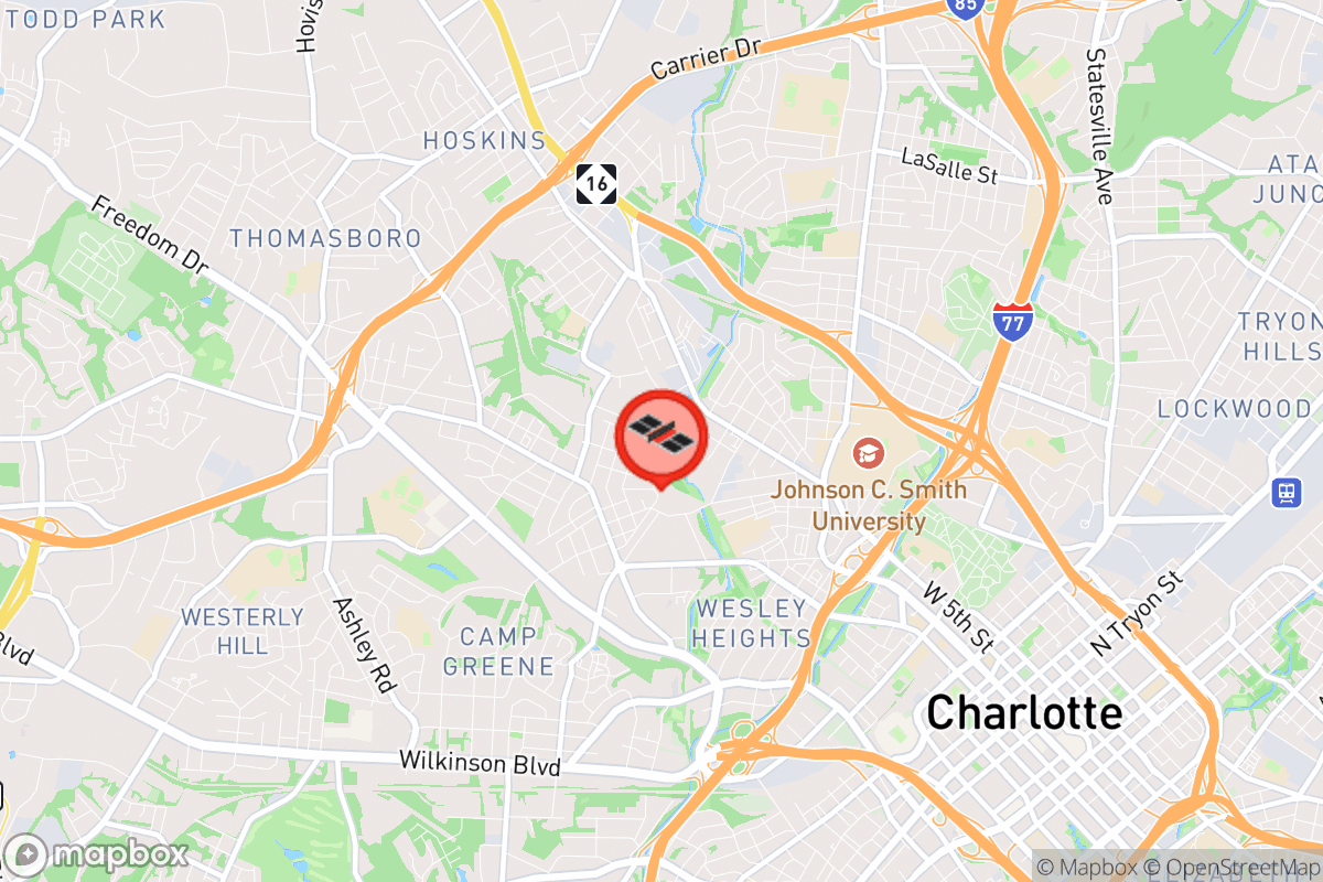 Static map screenshot of the place