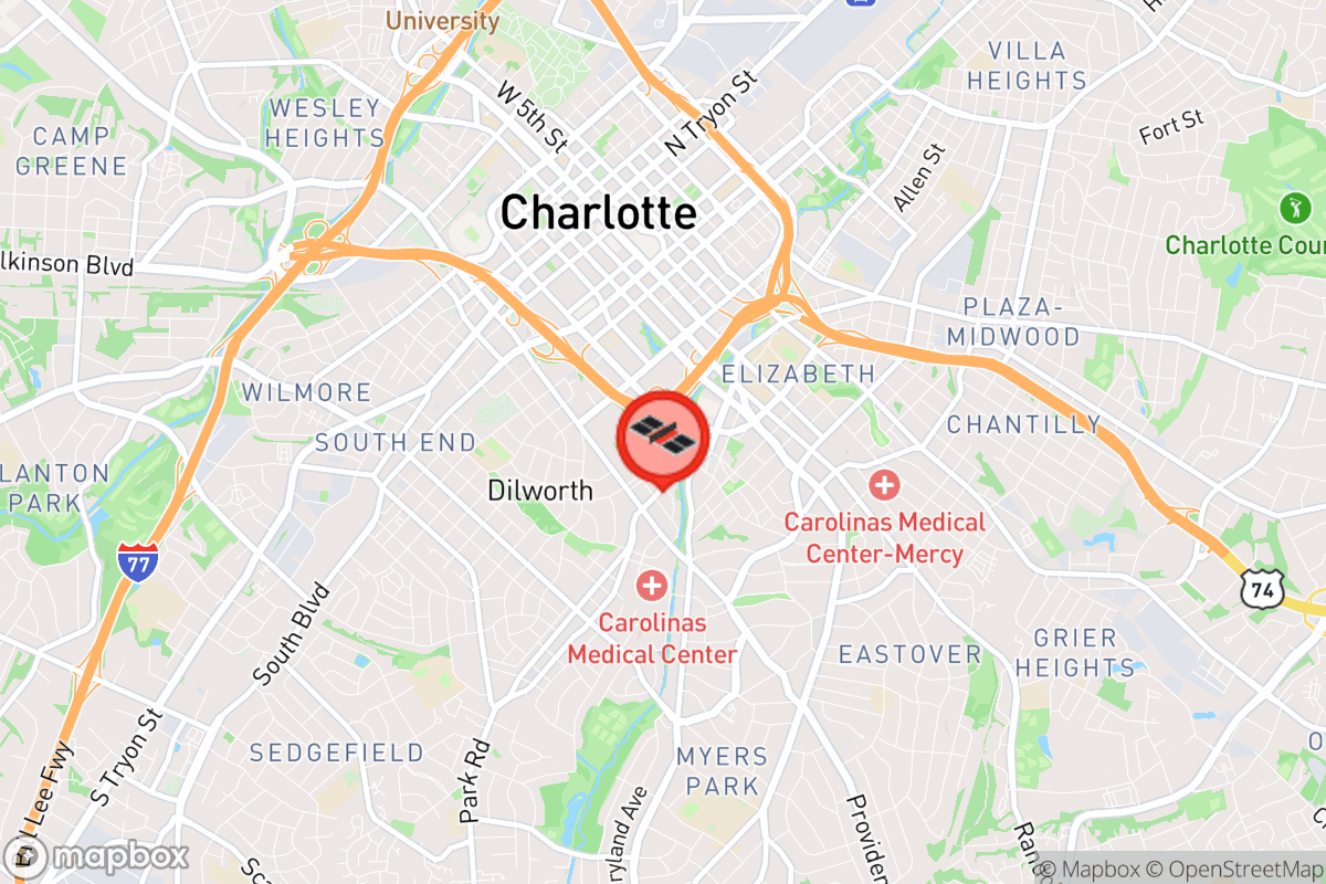 Static map screenshot of the place