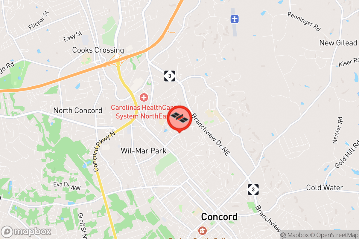 Static map screenshot of the place