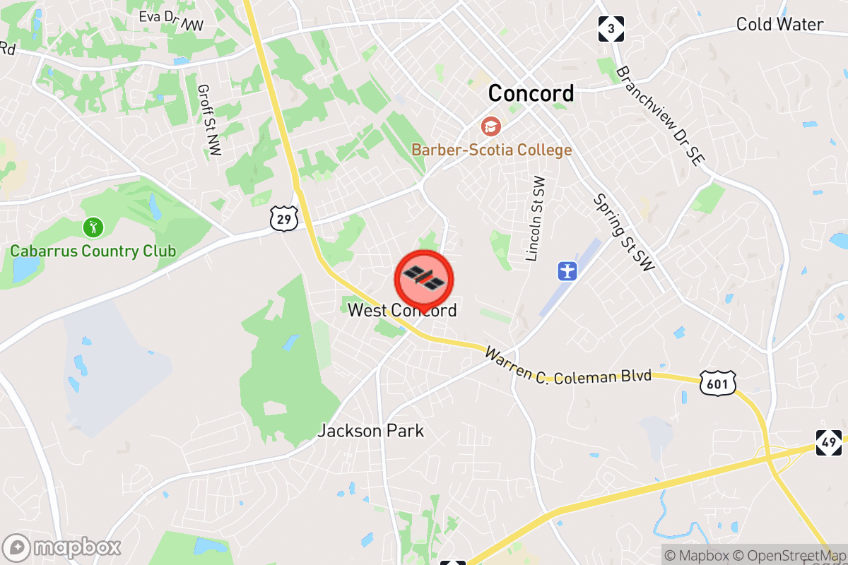 Static map screenshot of the place