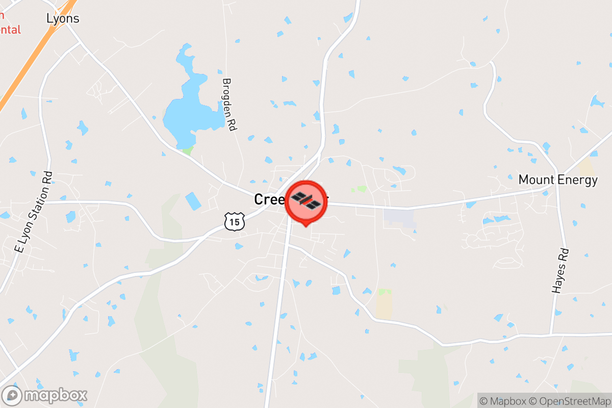 Static map screenshot of the place