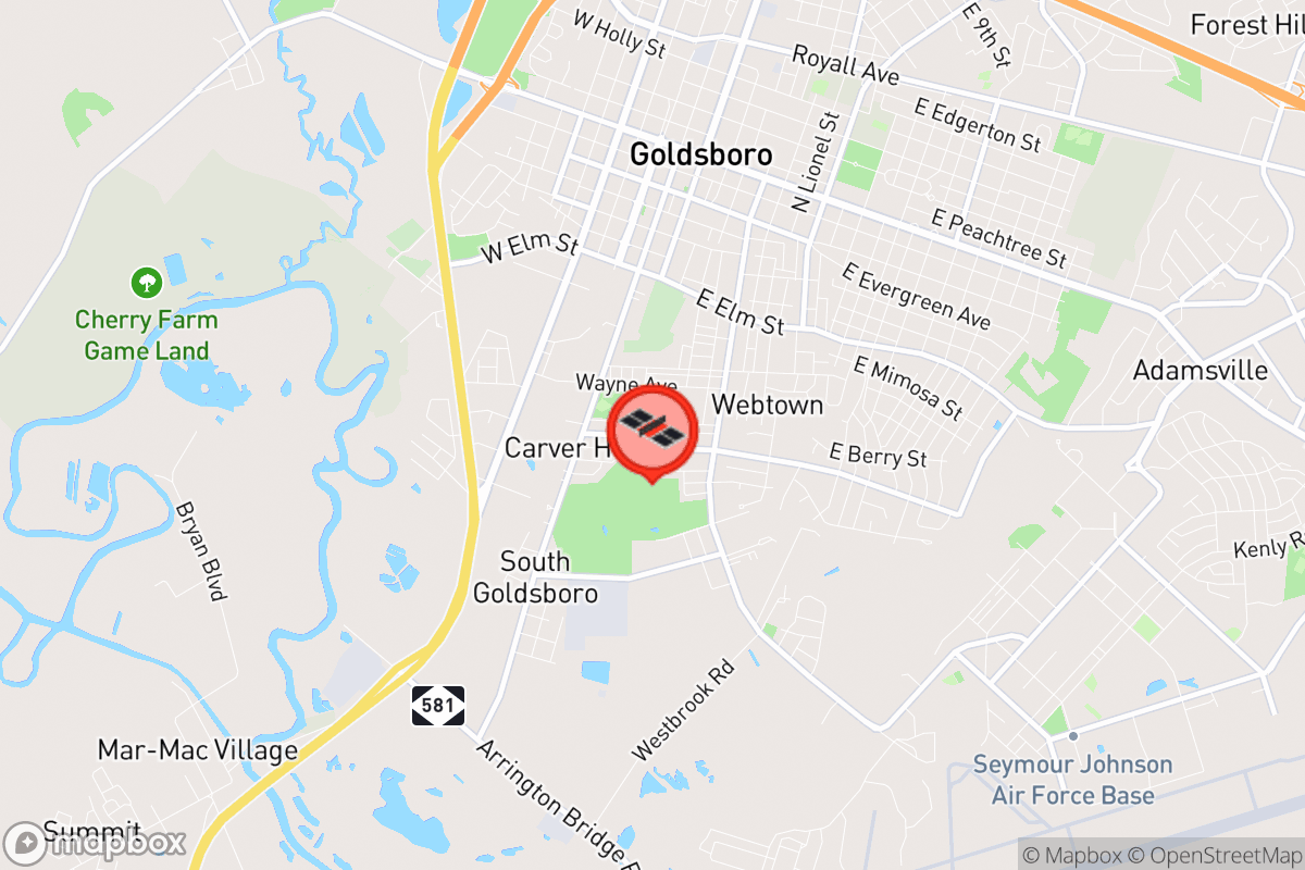 Static map screenshot of the place