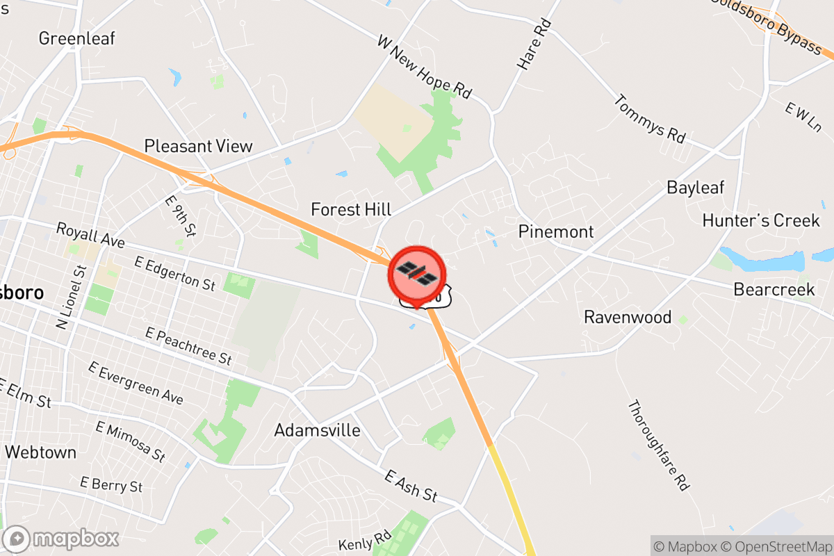 Static map screenshot of the place