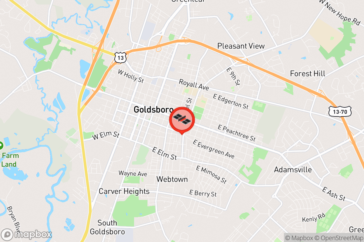 Static map screenshot of the place