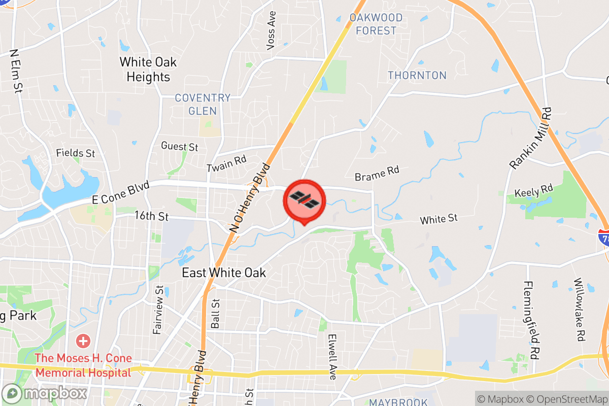 Static map screenshot of the place