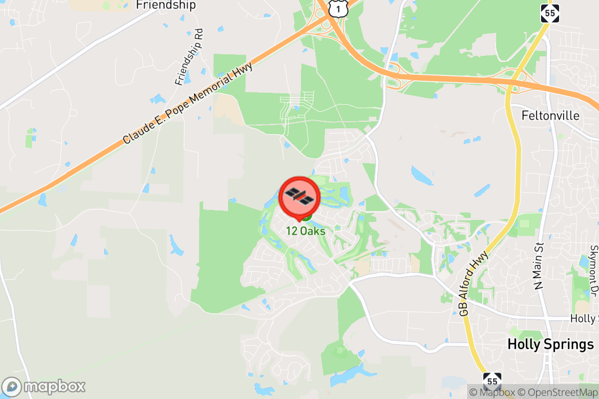 Static map screenshot of the place