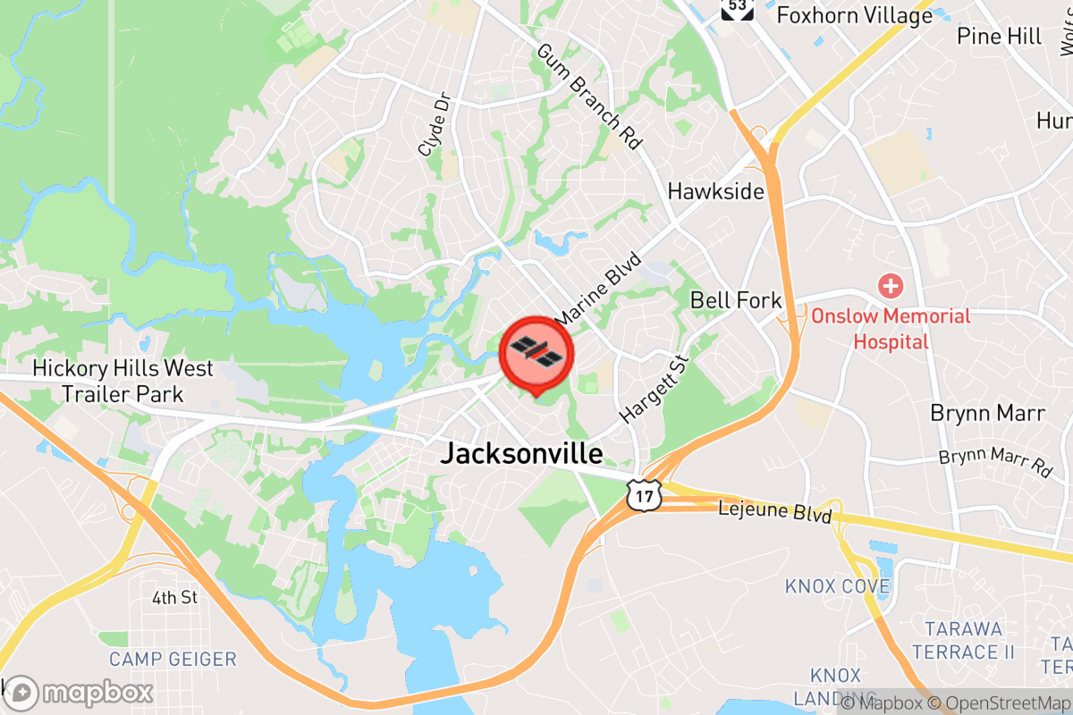 Static map screenshot of the place