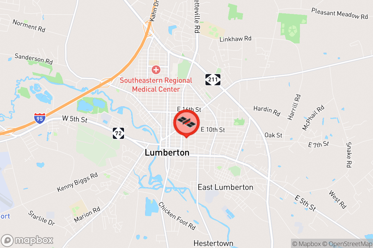 Static map screenshot of the place