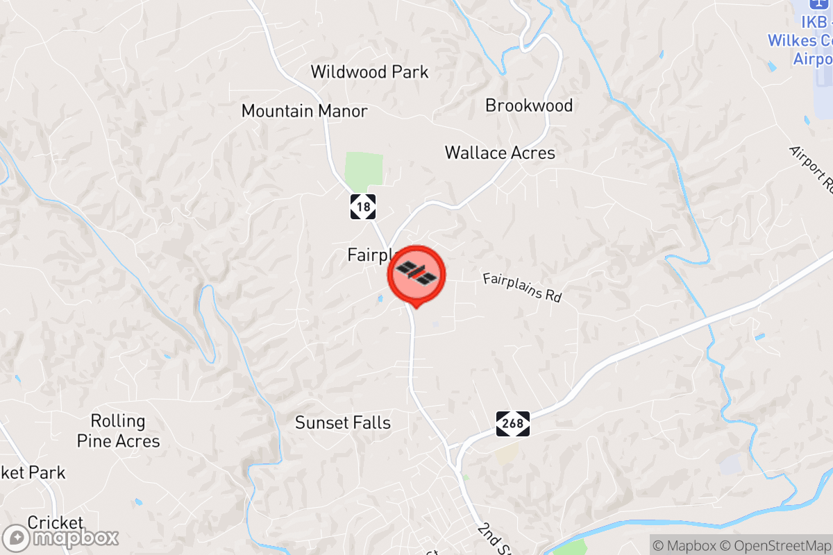 Static map screenshot of the place