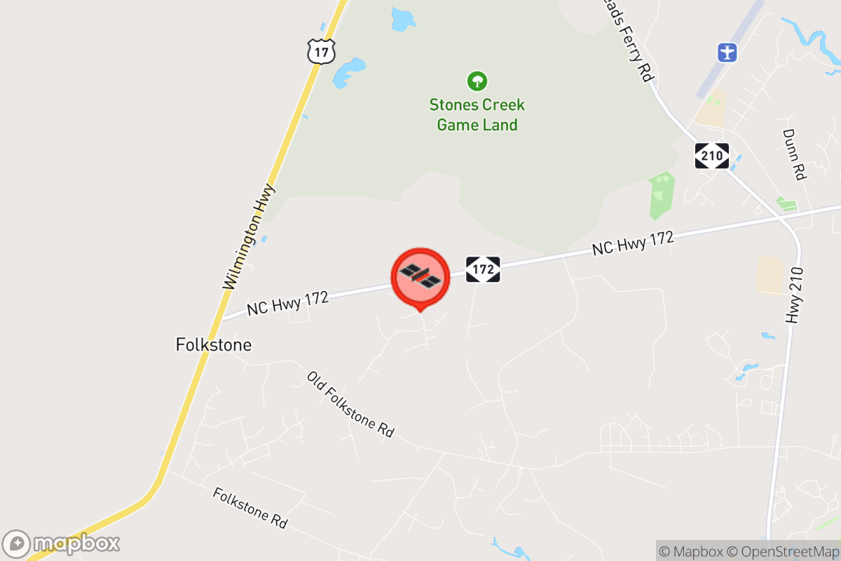 Static map screenshot of the place