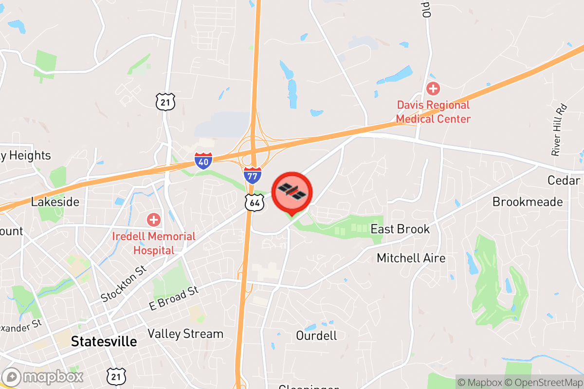 Static map screenshot of the place