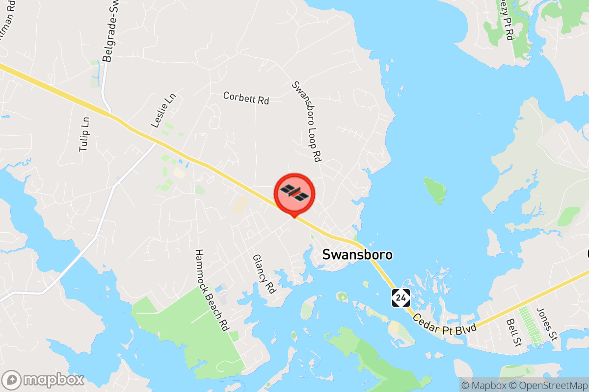 Static map screenshot of the place