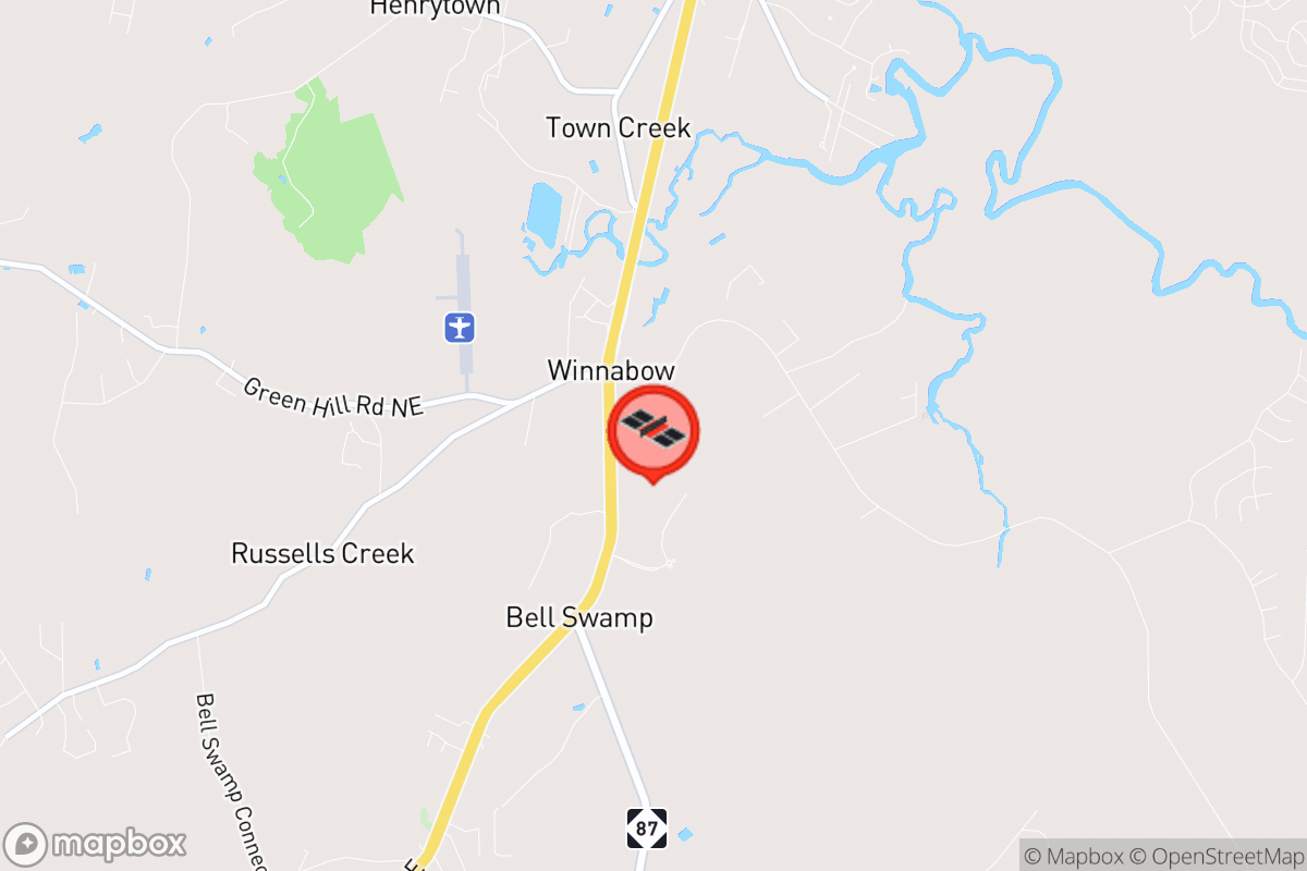 Static map screenshot of the place