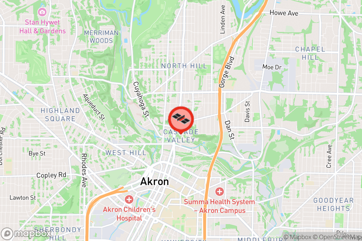 Static map screenshot of the place