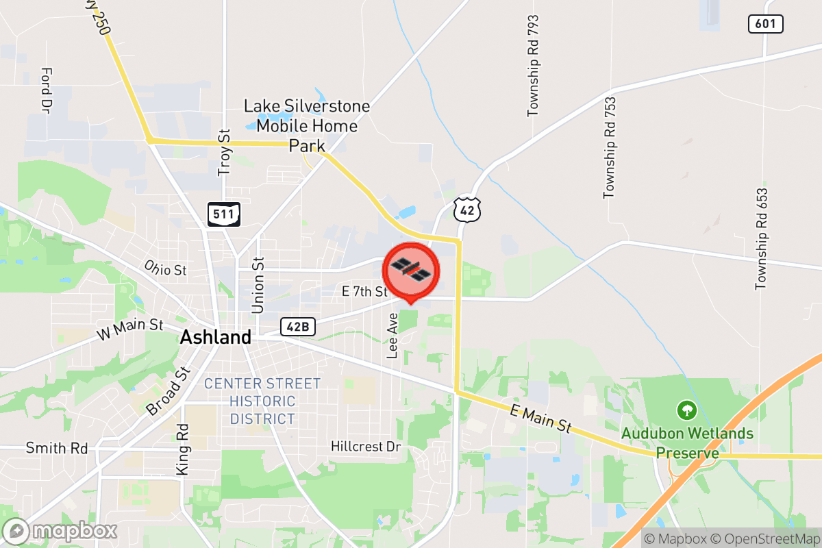 Static map screenshot of the place