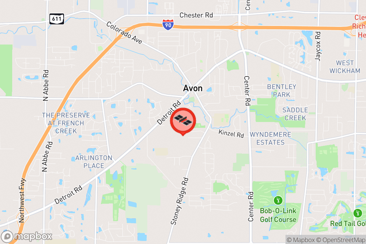 Static map screenshot of the place