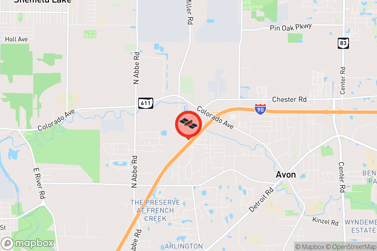 Static map screenshot of the place