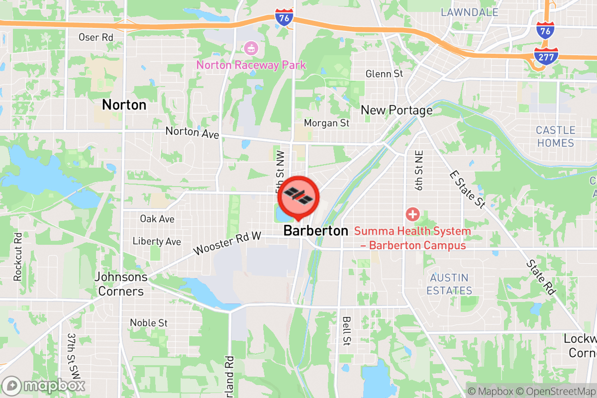 Static map screenshot of the place