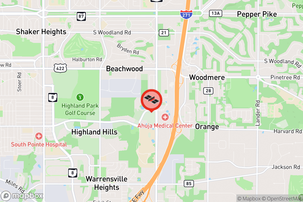 Static map screenshot of the place