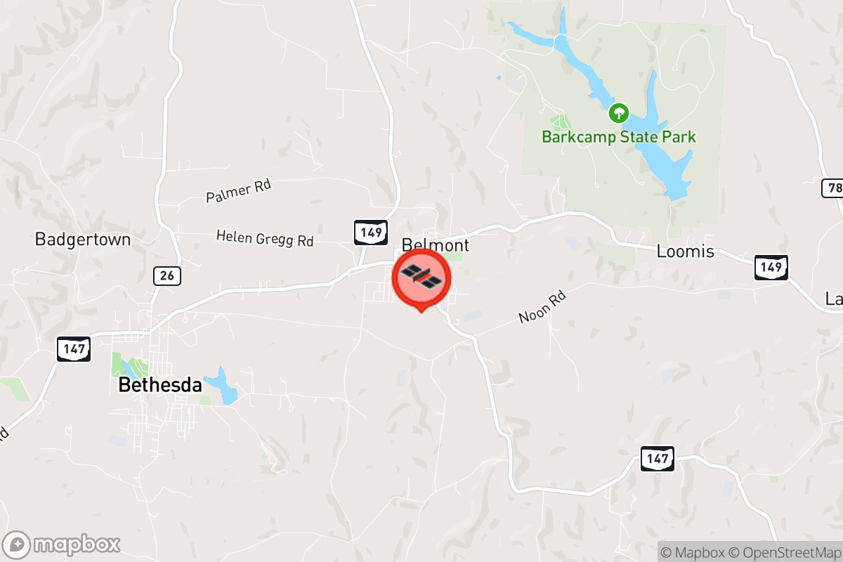 Static map screenshot of the place