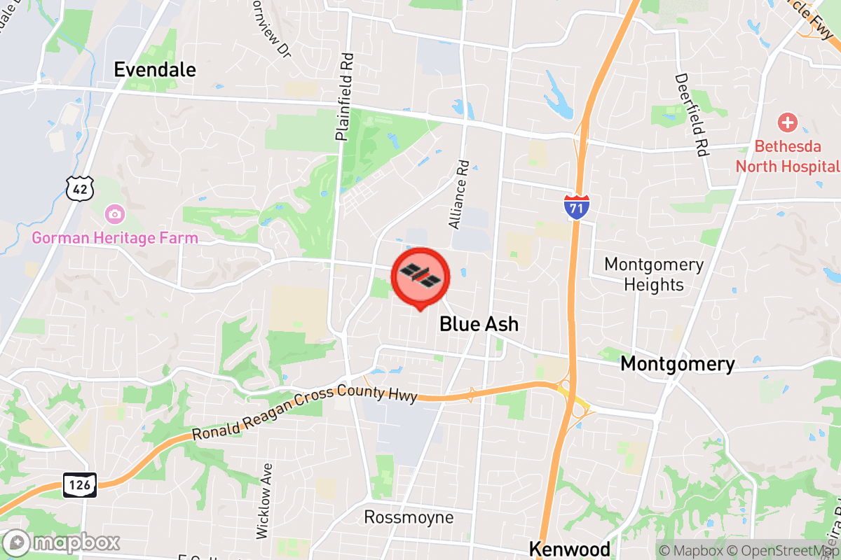 Static map screenshot of the place