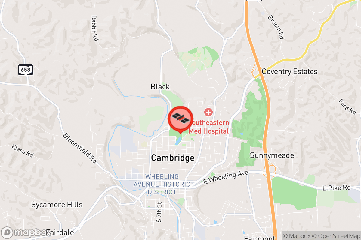 Static map screenshot of the place