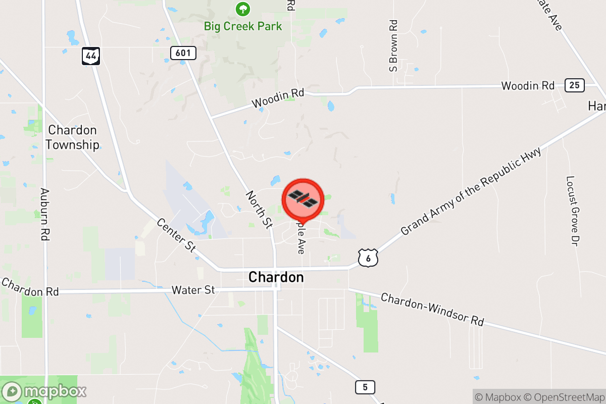 Static map screenshot of the place