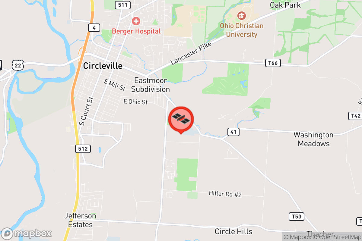 Static map screenshot of the place