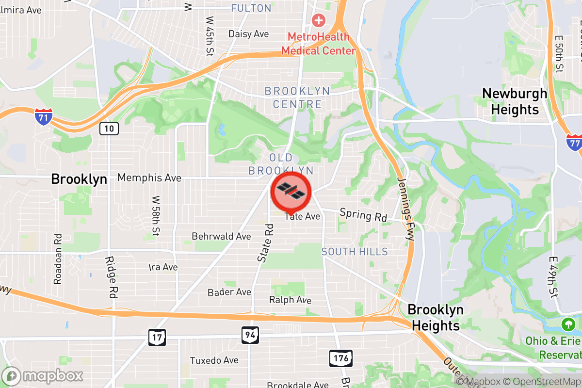 Static map screenshot of the place