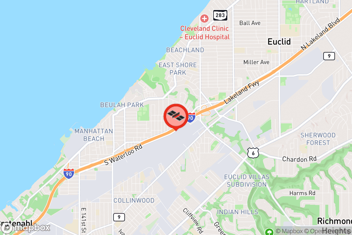 Static map screenshot of the place