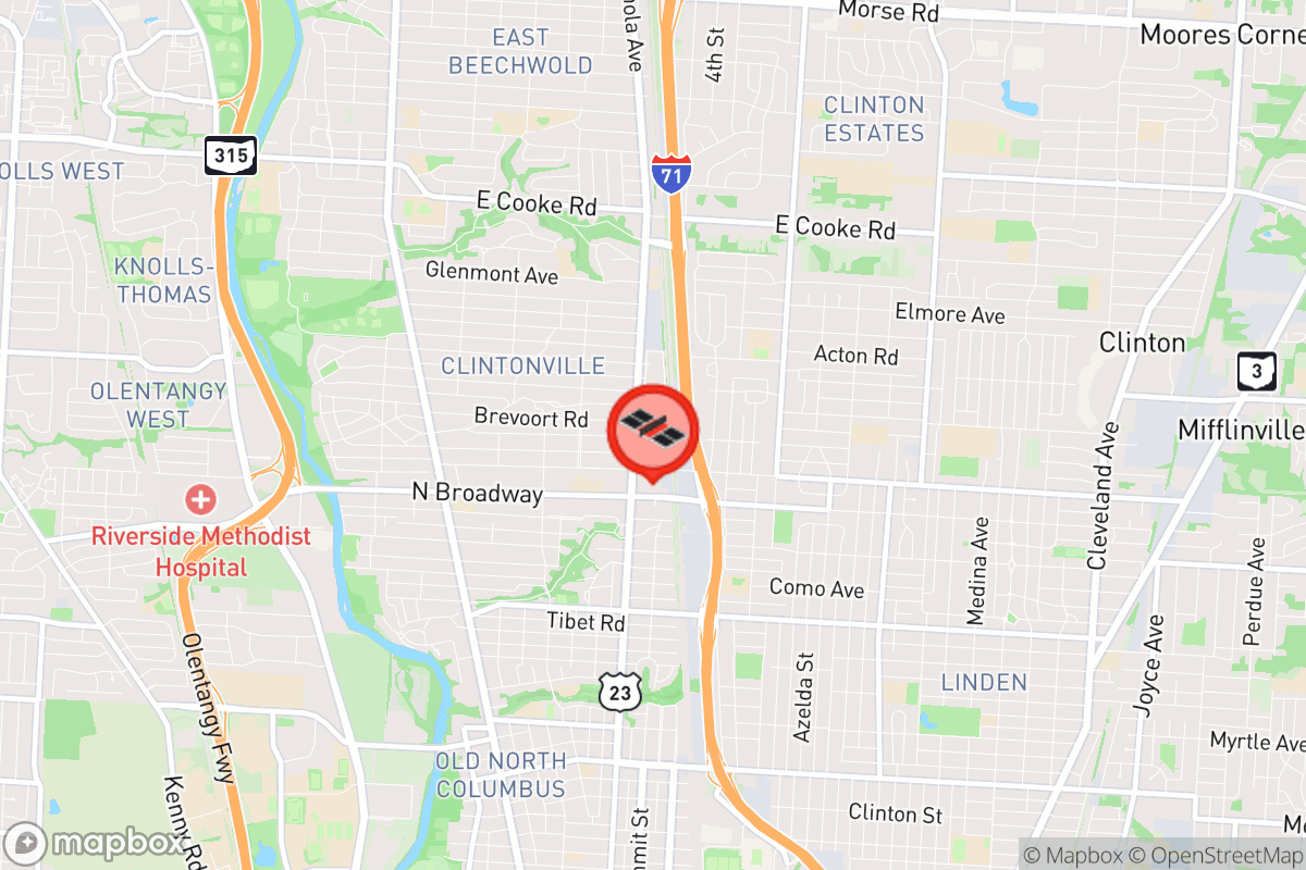 Static map screenshot of the place