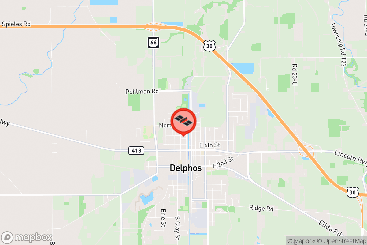 Static map screenshot of the place