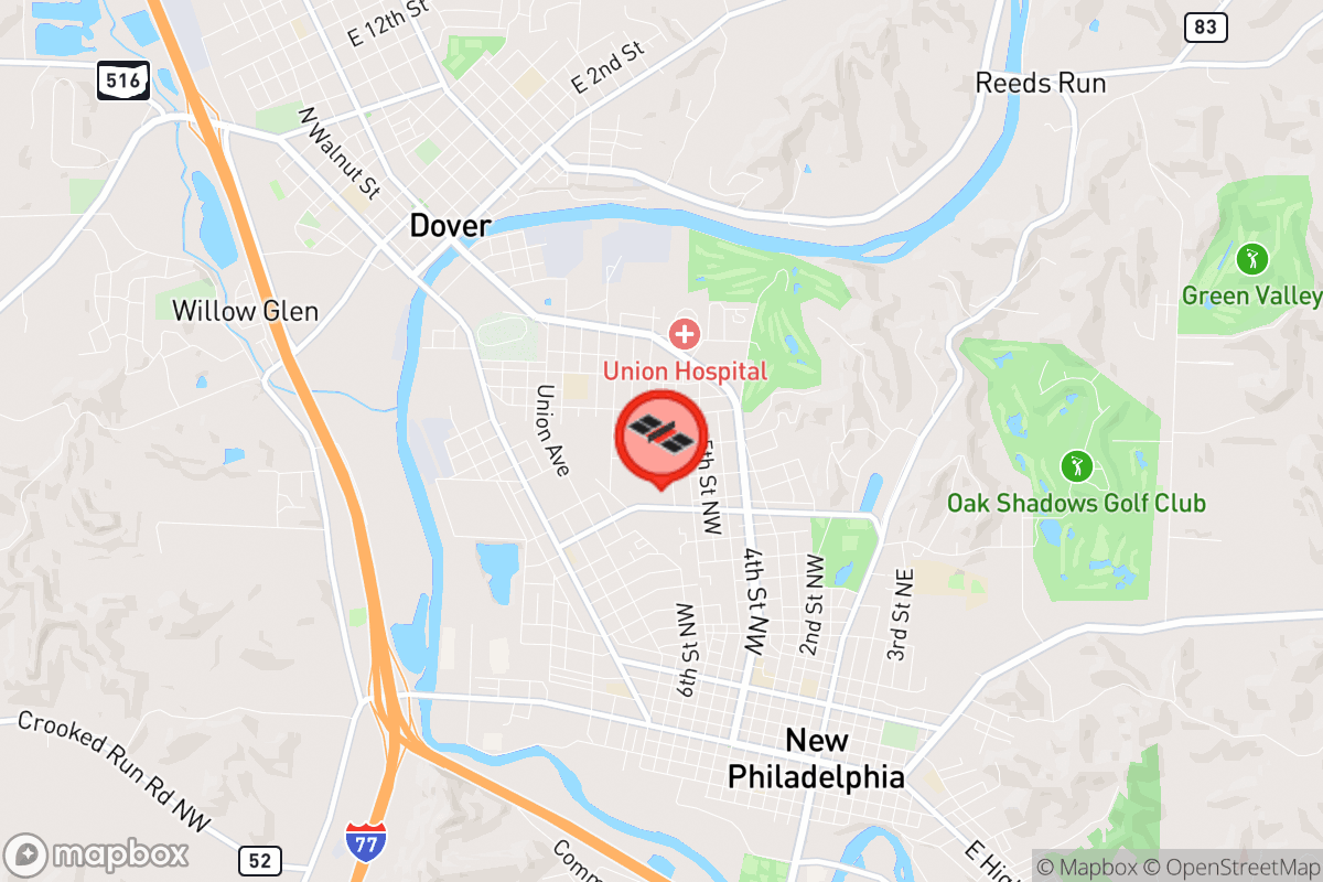 Static map screenshot of the place