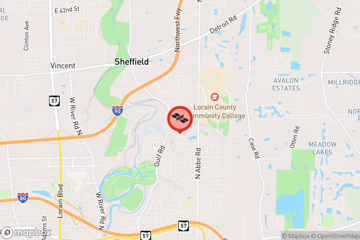 Static map screenshot of the place