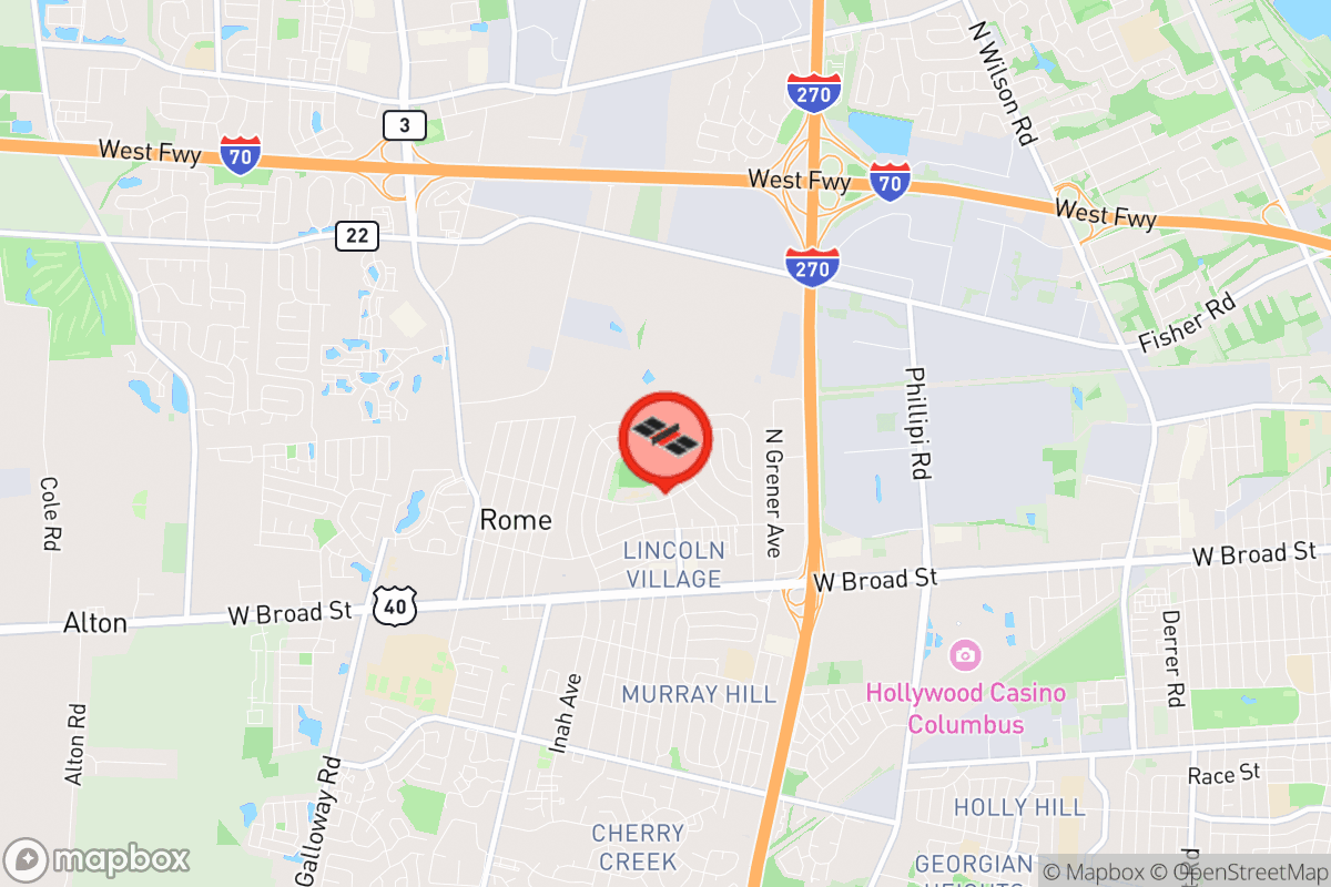 Static map screenshot of the place