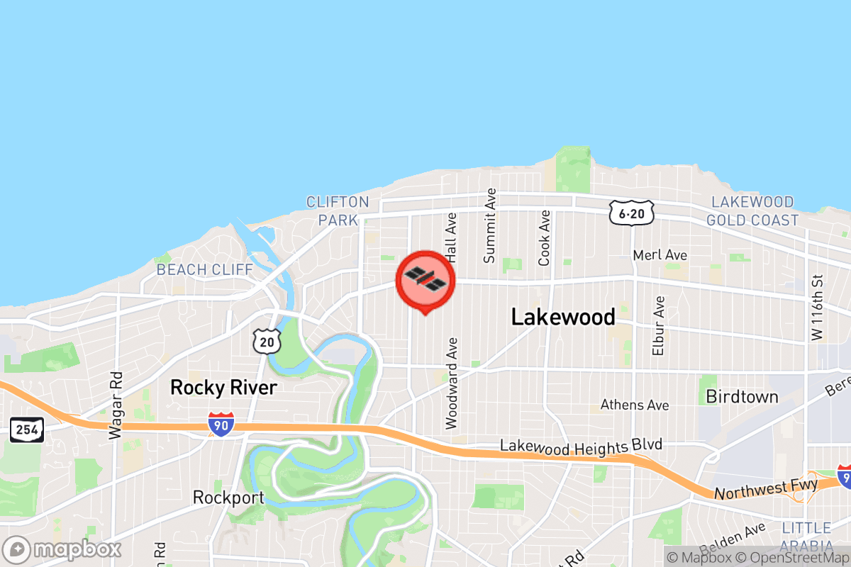 Static map screenshot of the place