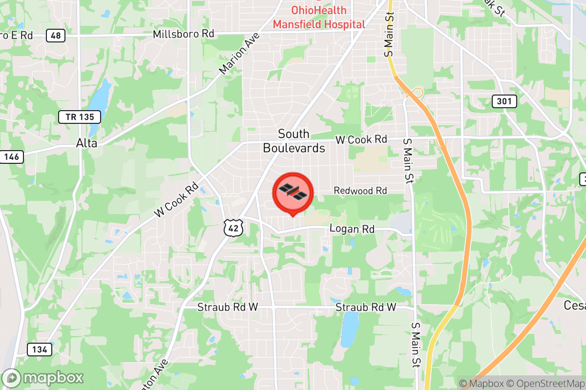 Static map screenshot of the place