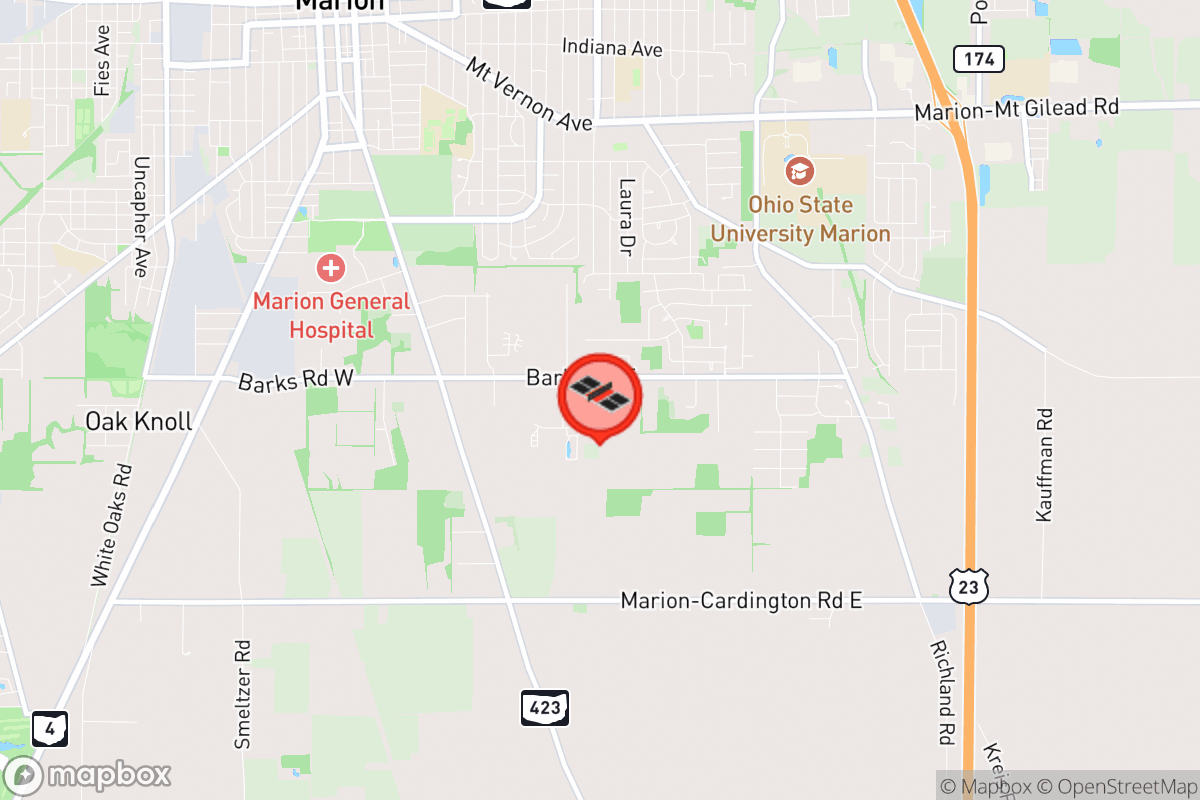 Static map screenshot of the place