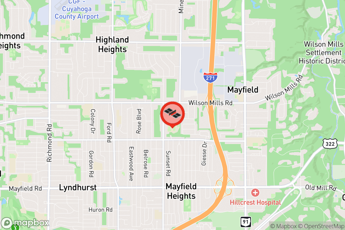 Static map screenshot of the place