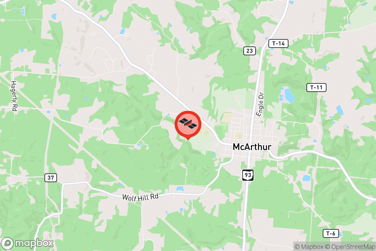 Static map screenshot of the place