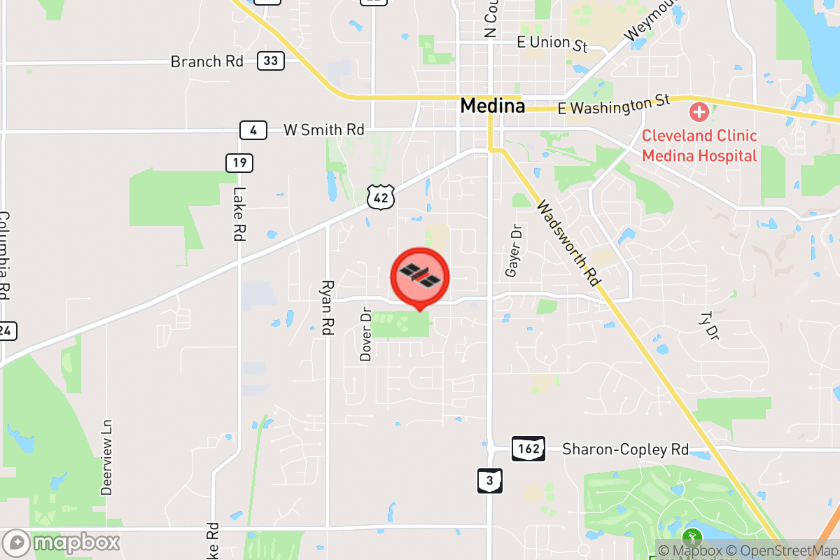 Static map screenshot of the place