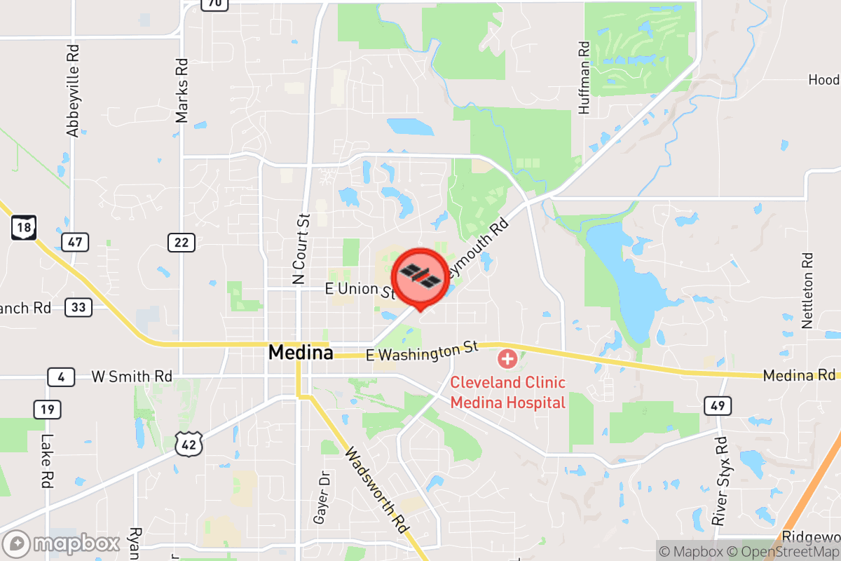 Static map screenshot of the place