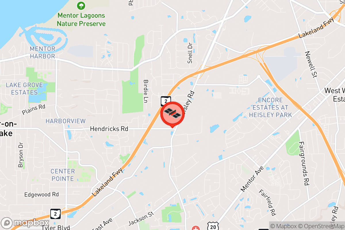 Static map screenshot of the place