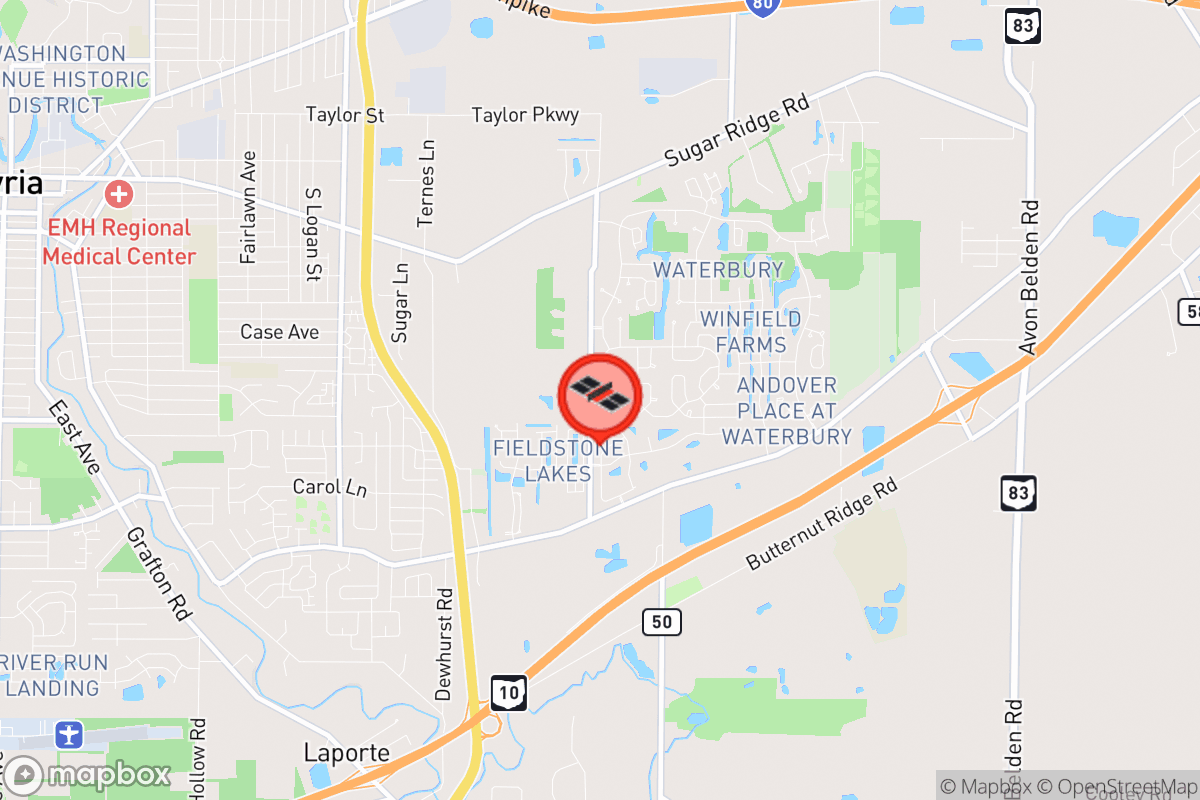 Static map screenshot of the place