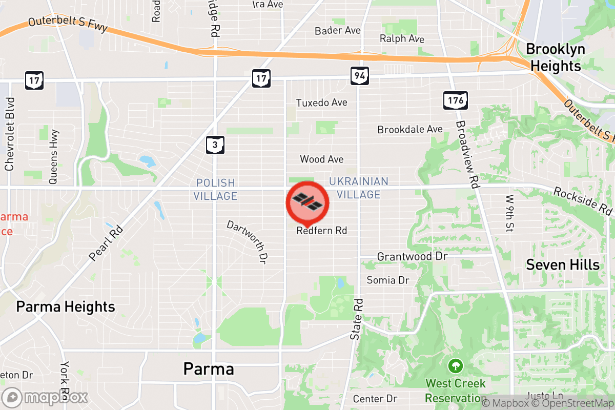 Static map screenshot of the place