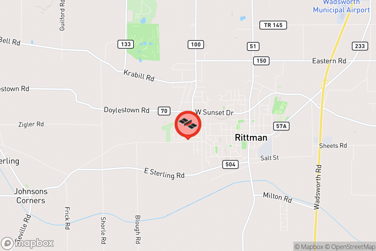 Static map screenshot of the place