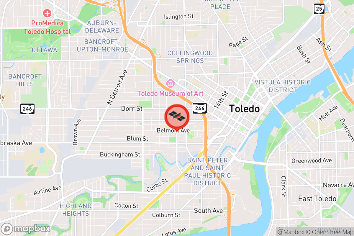 Static map screenshot of the place