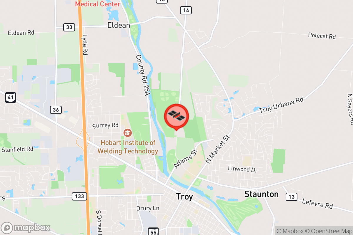 Static map screenshot of the place